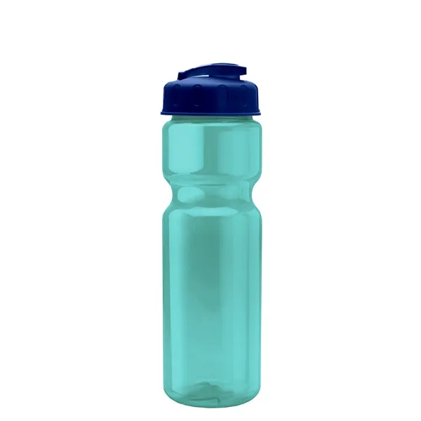 28 oz Transparent Bike Bottle with Flip Top Lid... from ASI 40480 Koozie Group