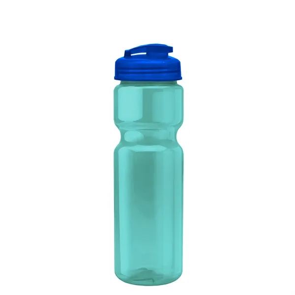 28 oz Transparent Bike Bottle with Flip Top Lid... from ASI 40480 Koozie Group