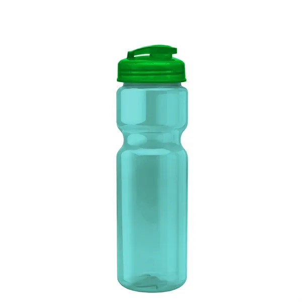 28 oz Transparent Bike Bottle with Flip Top Lid... from ASI 40480 Koozie Group