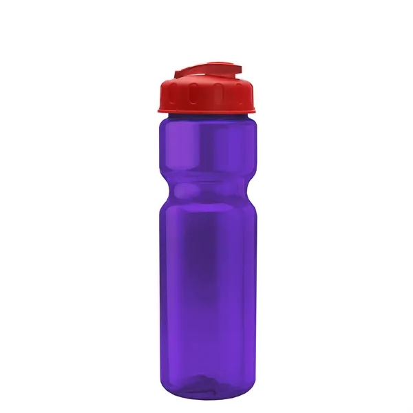 28 oz Transparent Bike Bottle with Flip Top Lid... from ASI 40480 Koozie Group