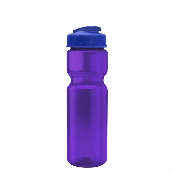 28 oz Transparent Bike Bottle with Flip Top Lid... from ASI 40480 Koozie Group