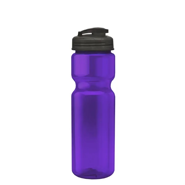 28 oz Transparent Bike Bottle with Flip Top Lid... from ASI 40480 Koozie Group