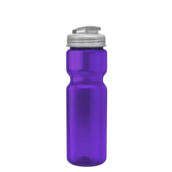 28 oz Transparent Bike Bottle with Flip Top Lid... from ASI 40480 Koozie Group