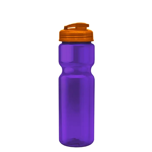 28 oz Transparent Bike Bottle with Flip Top Lid... from ASI 40480 Koozie Group