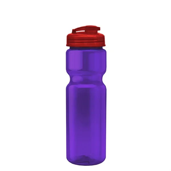 28 oz Transparent Bike Bottle with Flip Top Lid... from ASI 40480 Koozie Group