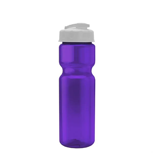 28 oz Transparent Bike Bottle with Flip Top Lid... from ASI 40480 Koozie Group