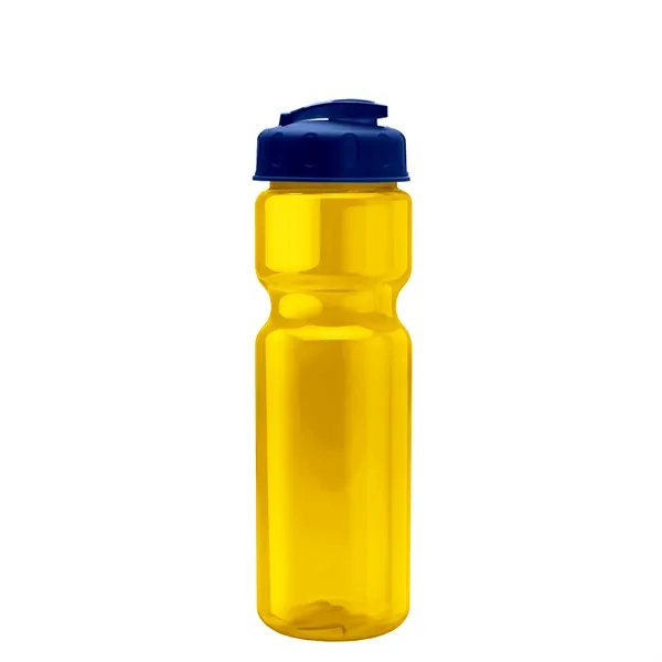 28 oz Transparent Bike Bottle with Flip Top Lid... from ASI 40480 Koozie Group