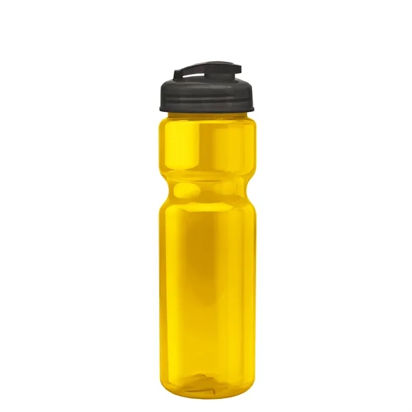 28 oz Transparent Bike Bottle with Flip Top Lid... from ASI 40480 Koozie Group