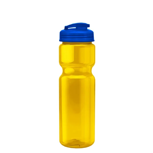 28 oz Transparent Bike Bottle with Flip Top Lid... from ASI 40480 Koozie Group