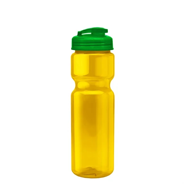 28 oz Transparent Bike Bottle with Flip Top Lid... from ASI 40480 Koozie Group