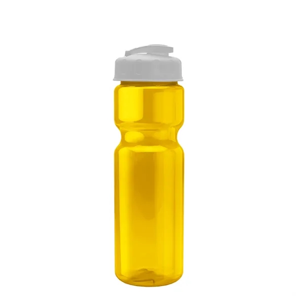 28 oz Transparent Bike Bottle with Flip Top Lid... from ASI 40480 Koozie Group