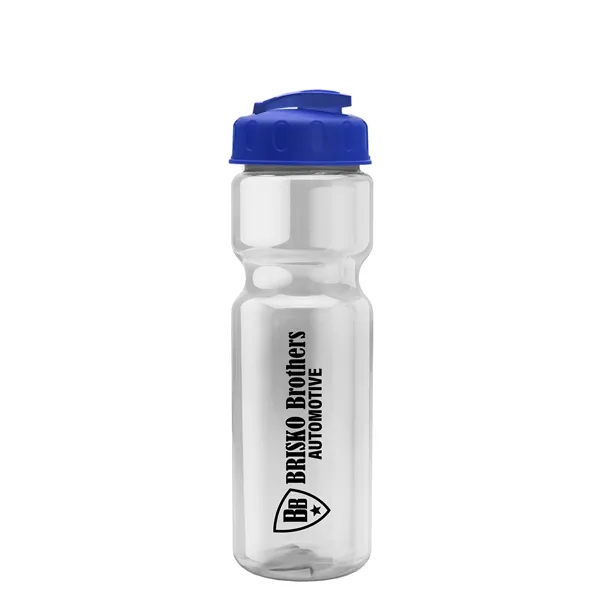28 oz Transparent Bike Bottle with Flip Top Lid... from ASI 40480 Koozie Group