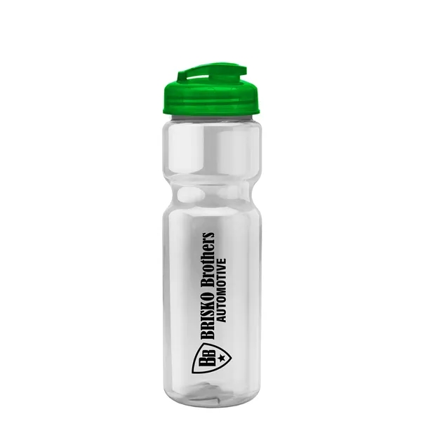 28 oz Transparent Bike Bottle with Flip Top Lid... from ASI 40480 Koozie Group