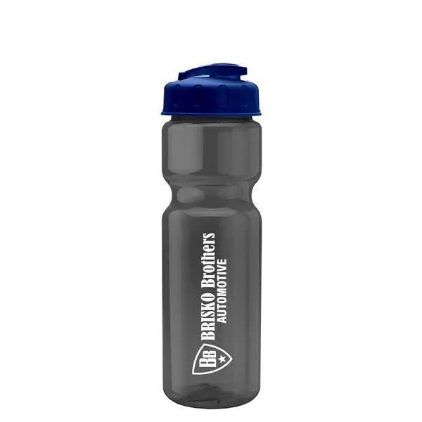 28 oz Transparent Bike Bottle with Flip Top Lid... from ASI 40480 Koozie Group