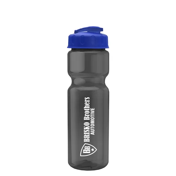 28 oz Transparent Bike Bottle with Flip Top Lid... from ASI 40480 Koozie Group