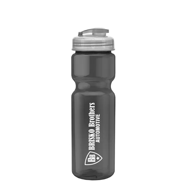 28 oz Transparent Bike Bottle with Flip Top Lid... from ASI 40480 Koozie Group