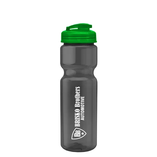 28 oz Transparent Bike Bottle with Flip Top Lid... from ASI 40480 Koozie Group