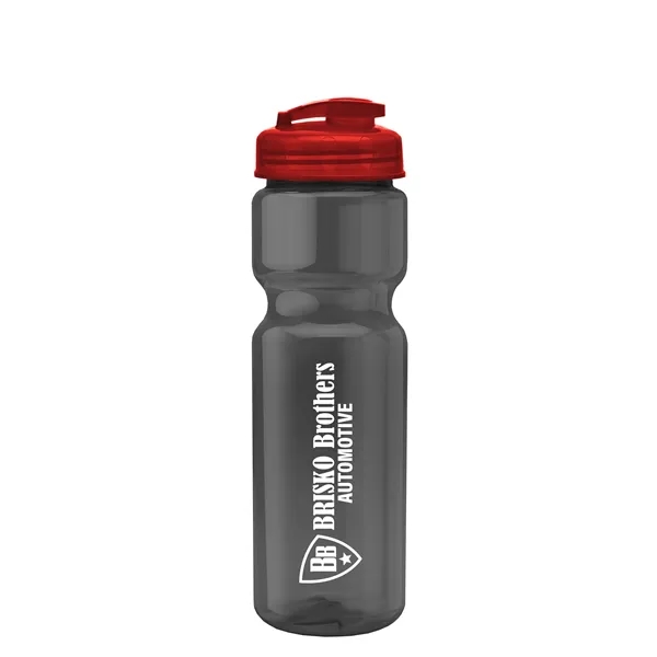 28 oz Transparent Bike Bottle with Flip Top Lid... from ASI 40480 Koozie Group