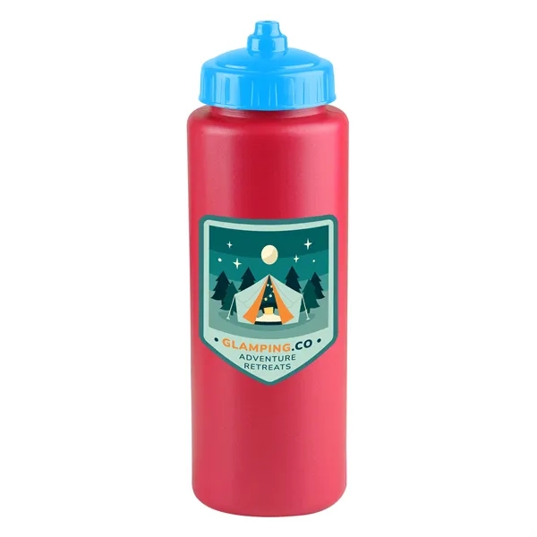 32 oz Sports Bottle with Valve Lid.... from ASI 40480 Koozie Group