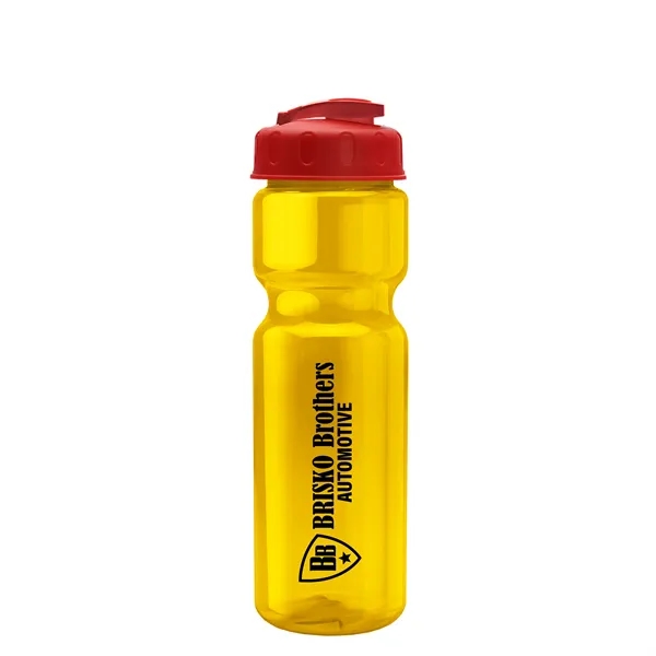 28 oz Transparent Bike Bottle with Flip Top Lid... from ASI 40480 Koozie Group