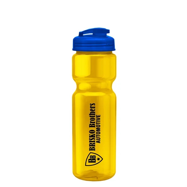 28 oz Transparent Bike Bottle with Flip Top Lid... from ASI 40480 Koozie Group