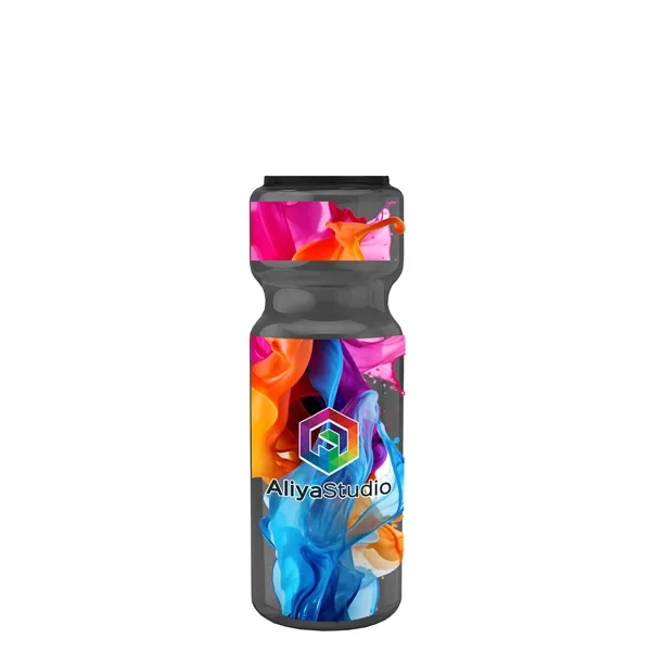 28 oz Transparent Bike Bottle with Flip Top Lid... from ASI 40480 Koozie Group