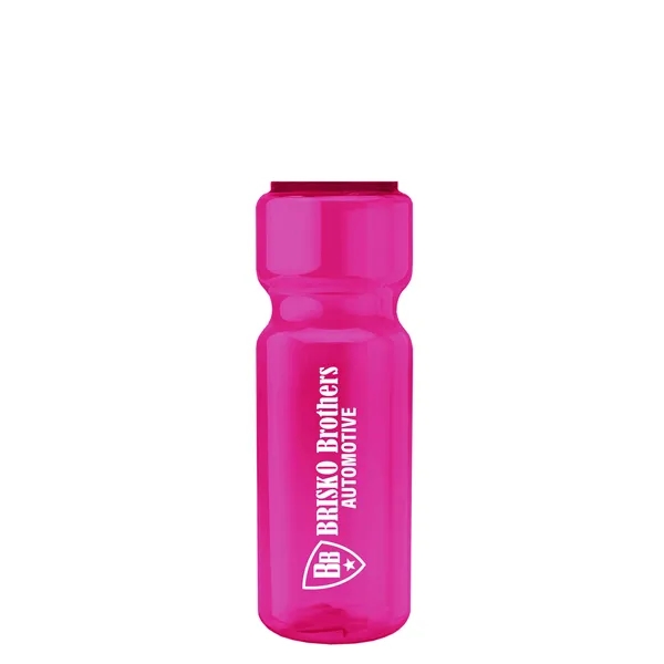 28 oz Transparent Bike Bottle with Flip Top Lid... from ASI 40480 Koozie Group