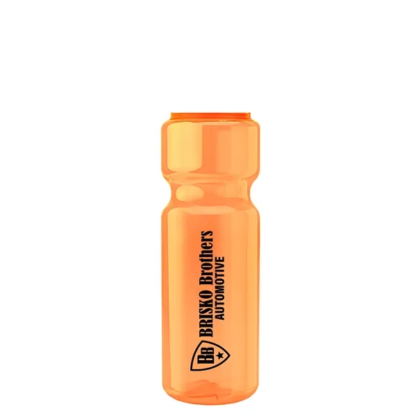 28 oz Transparent Bike Bottle with Flip Top Lid... from ASI 40480 Koozie Group
