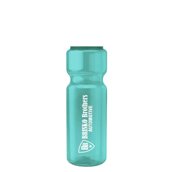 28 oz Transparent Bike Bottle with Flip Top Lid... from ASI 40480 Koozie Group