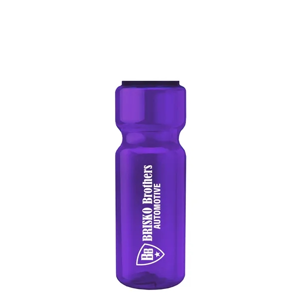 28 oz Transparent Bike Bottle with Flip Top Lid... from ASI 40480 Koozie Group