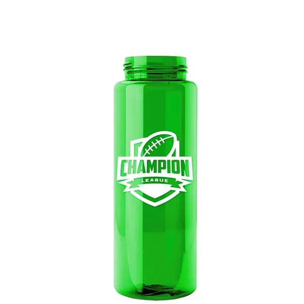 Transparent sports bottle, 32 oz. with Articulating Lid... from ASI 40480 Koozie Group