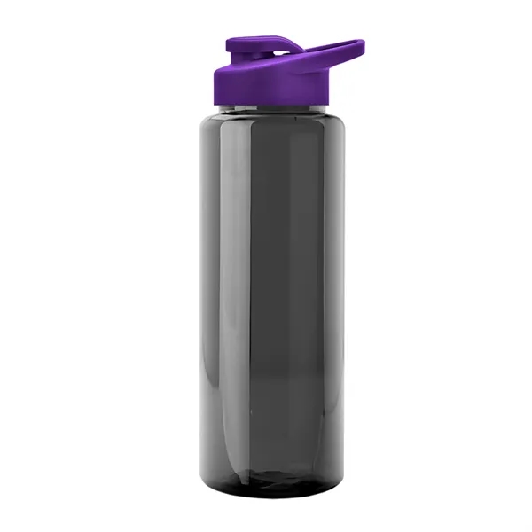 Guzzler 32 Oz. Transparent Bottle W/ Snap Lid... from ASI 40480 Koozie Group