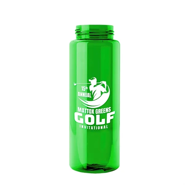 Guzzler 32 Oz. Transparent Bottle W/ Snap Lid... from ASI 40480 Koozie Group