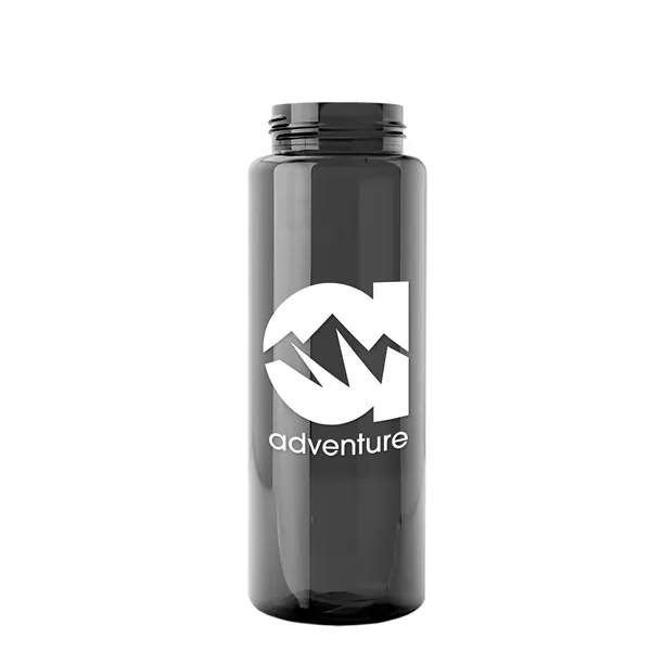 Transparent sports bottle, 32 oz. made of recycled PETE with flip... from ASI 40480 Koozie Group