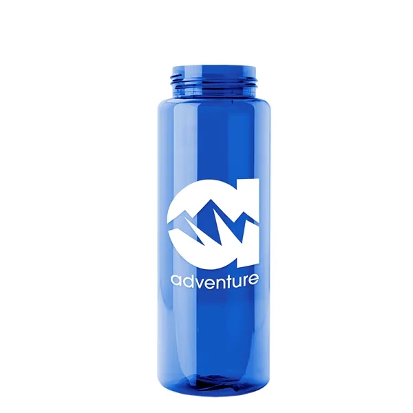Transparent sports bottle, 32 oz. made of recycled PETE with flip... from ASI 40480 Koozie Group