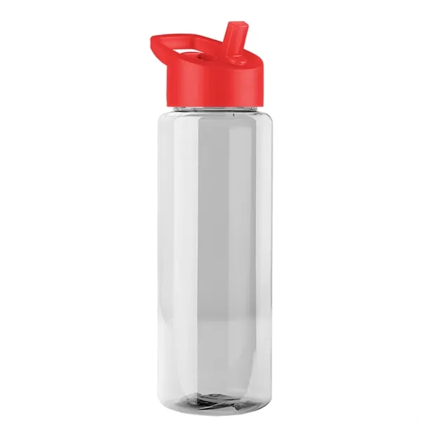 Guzzler 32 Oz. Transparent Bottle with Straw Handle Lid... from ASI 40480 Koozie Group
