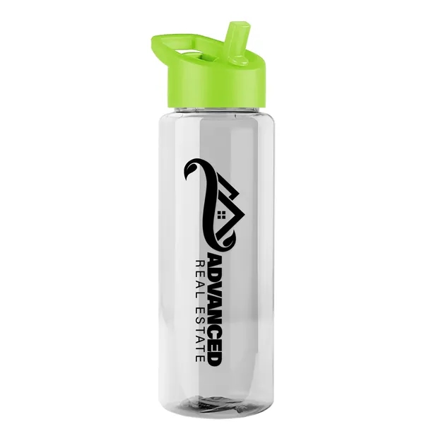 Guzzler 32 Oz. Transparent Bottle with Straw Handle Lid... from ASI 40480 Koozie Group