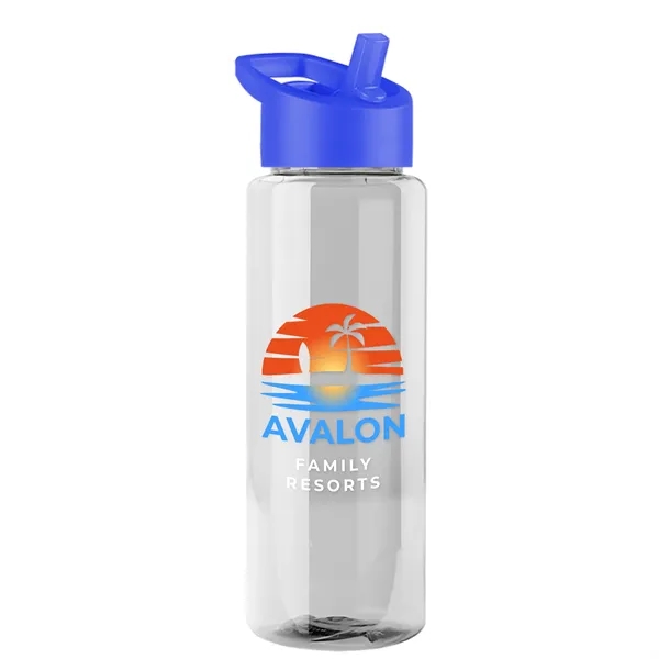 Guzzler 32 Oz. Transparent Bottle with Straw Handle Lid... from ASI 40480 Koozie Group