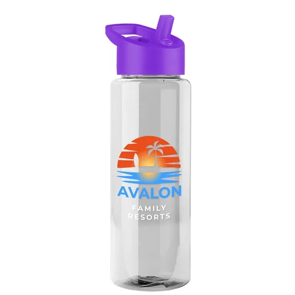 Guzzler 32 Oz. Transparent Bottle with Straw Handle Lid... from ASI 40480 Koozie Group