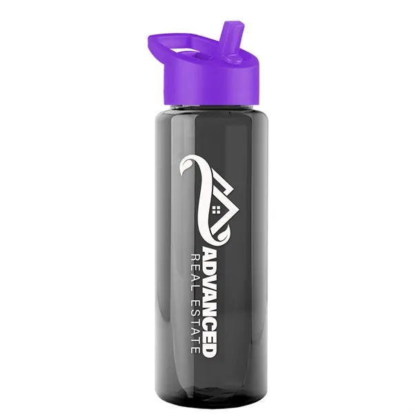 Guzzler 32 Oz. Transparent Bottle with Straw Handle Lid... from ASI 40480 Koozie Group