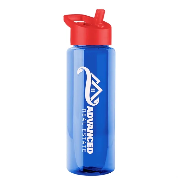 Guzzler 32 Oz. Transparent Bottle with Straw Handle Lid... from ASI 40480 Koozie Group