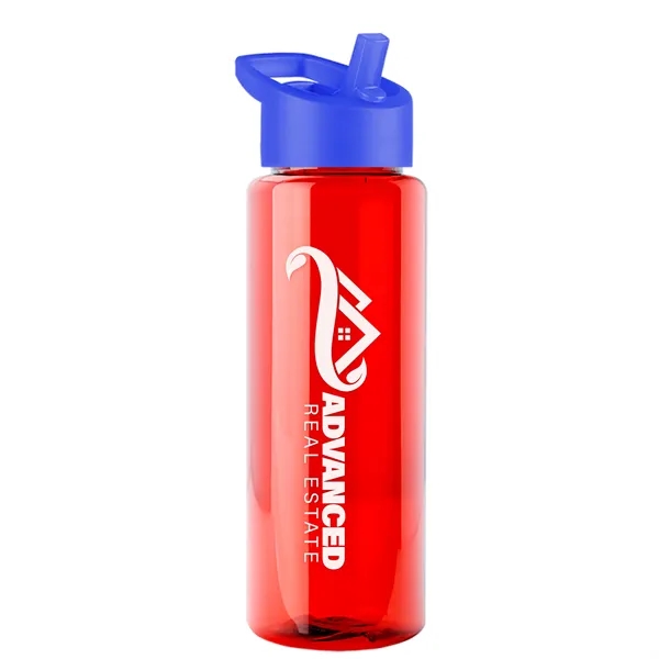 Guzzler 32 Oz. Transparent Bottle with Straw Handle Lid... from ASI 40480 Koozie Group