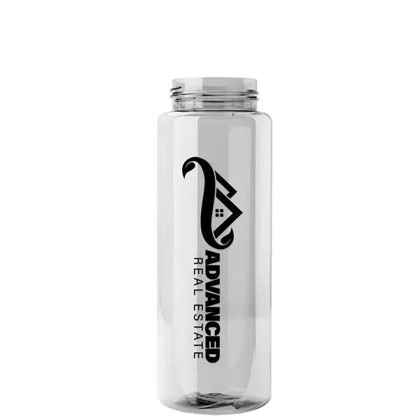 Guzzler 32 Oz. Transparent Bottle with Straw Handle Lid... from ASI 40480 Koozie Group