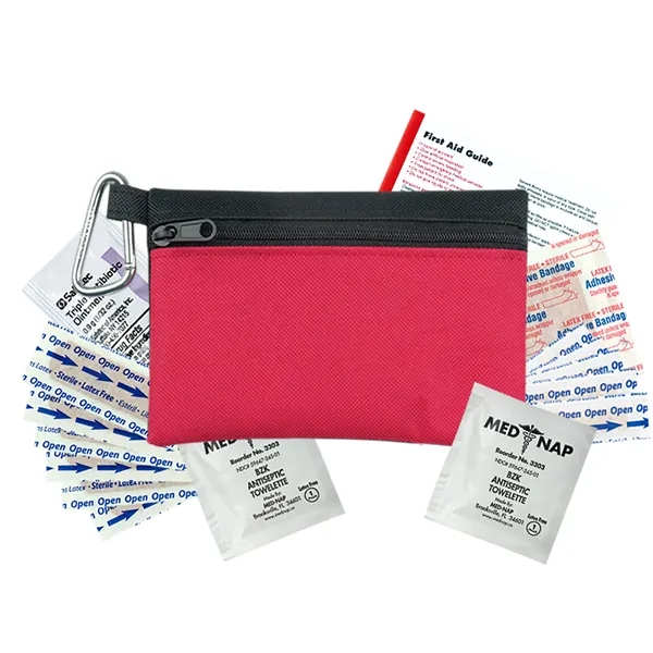 Polyester tote first aid kit.... from ASI 40480 Koozie Group