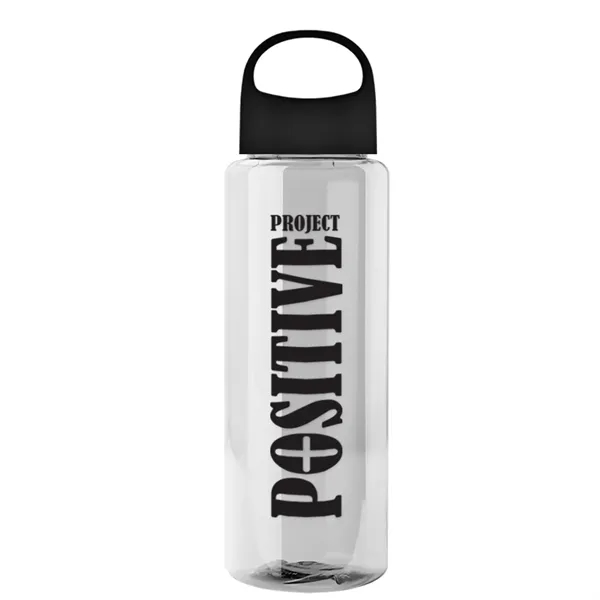 32 oz. Transparent Bottle with Oval Crest lid. Go Big and... from ASI 40480 Koozie Group