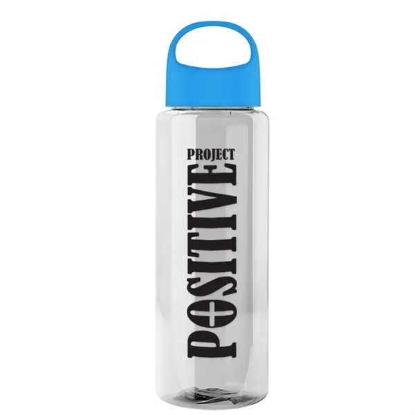 32 oz. Transparent Bottle with Oval Crest lid. Go Big and... from ASI 40480 Koozie Group