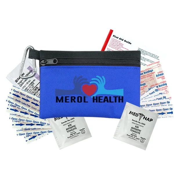Polyester tote first aid kit.... from ASI 40480 Koozie Group