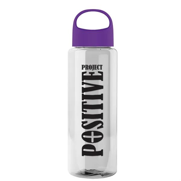 32 oz. Transparent Bottle with Oval Crest lid. Go Big and... from ASI 40480 Koozie Group