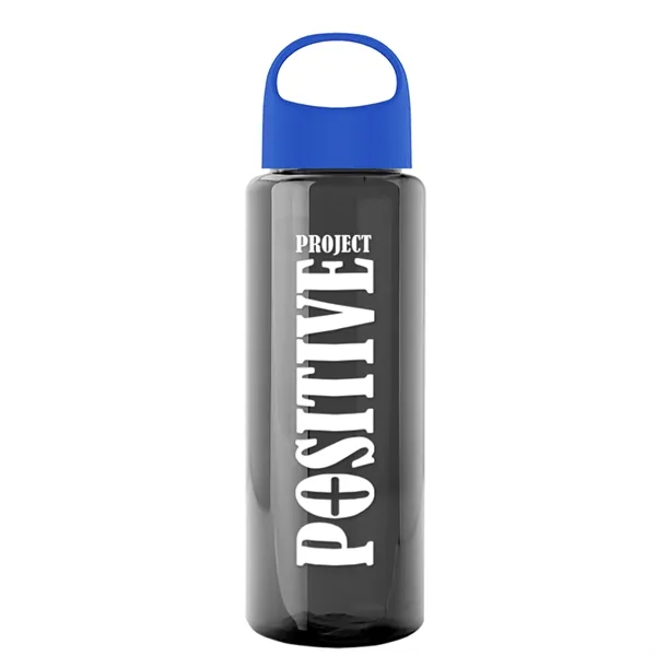 32 oz. Transparent Bottle with Oval Crest lid. Go Big and... from ASI 40480 Koozie Group