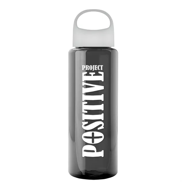 32 oz. Transparent Bottle with Oval Crest lid. Go Big and... from ASI 40480 Koozie Group